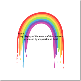 Rainbow Definition Posters and Art